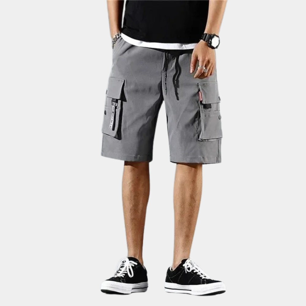 Herren Cargo Shorts Mit Geräumigen Taschen Und Bequemer Passform - Kurze Hosen Herren Für Vielseitige Anlässe-6