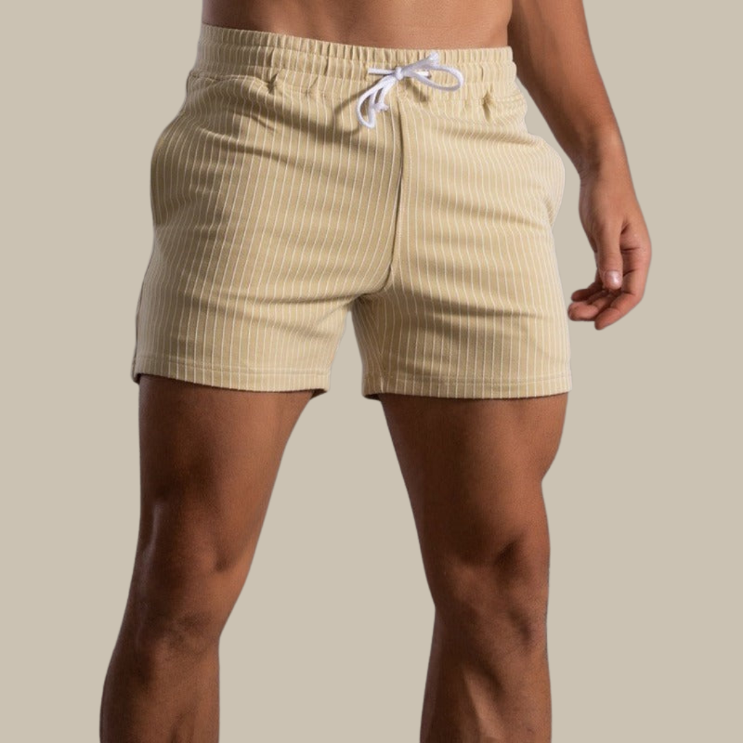 Super-Stretch-Trainings-Shorts Für Männer, Flexible Fitness-Shorts Aus Umweltfreundlichem Stoff-3