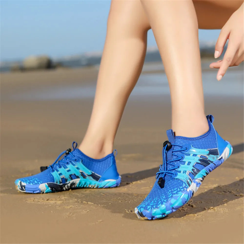 Orthopädische Wasserschuhe Damen für Strand und Wasseraktivitäten, Rutschfeste Aquaschuhe für Komfort und Stabilität-3