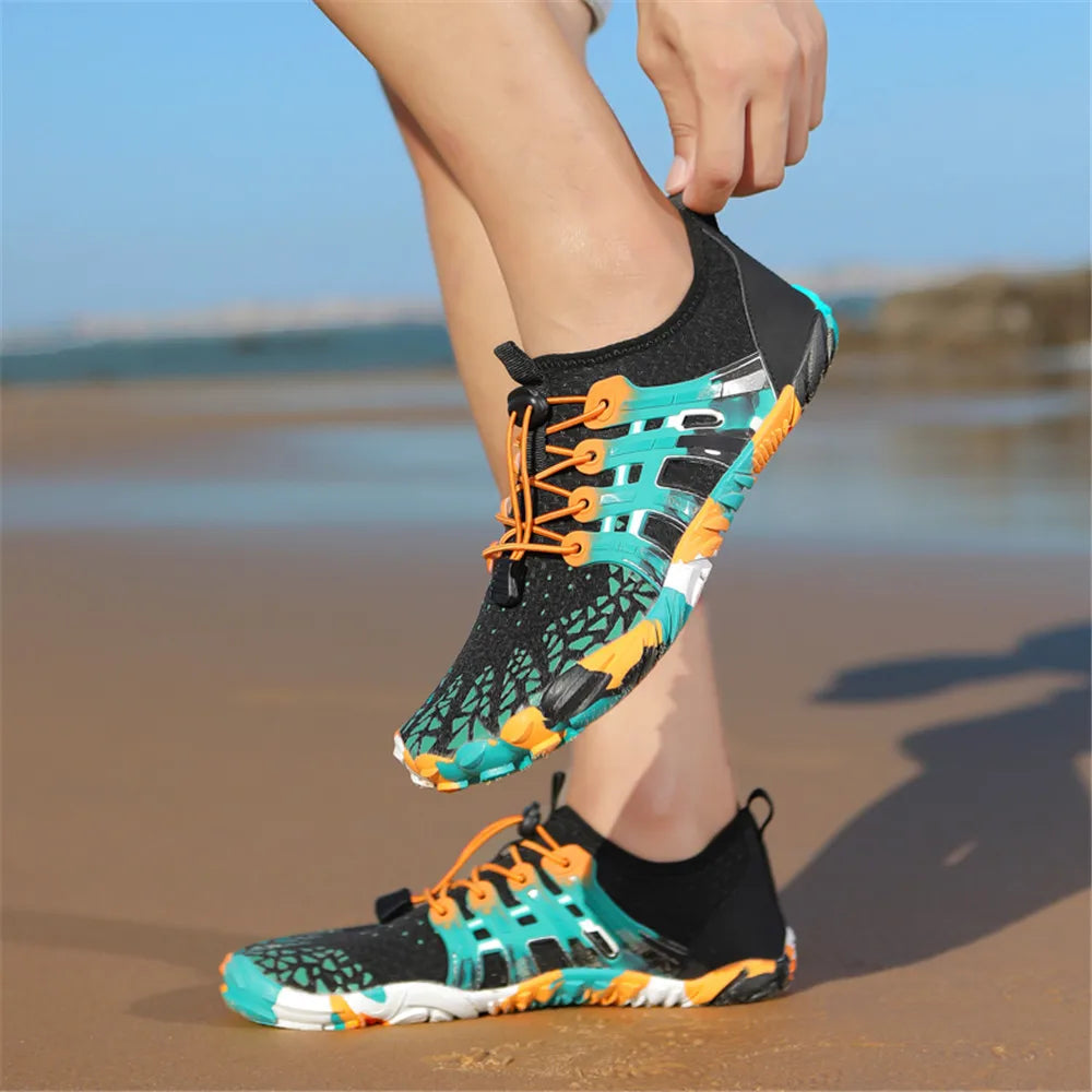 Orthopädische Wasserschuhe Damen für Strand und Wasseraktivitäten, Rutschfeste Aquaschuhe für Komfort und Stabilität-4