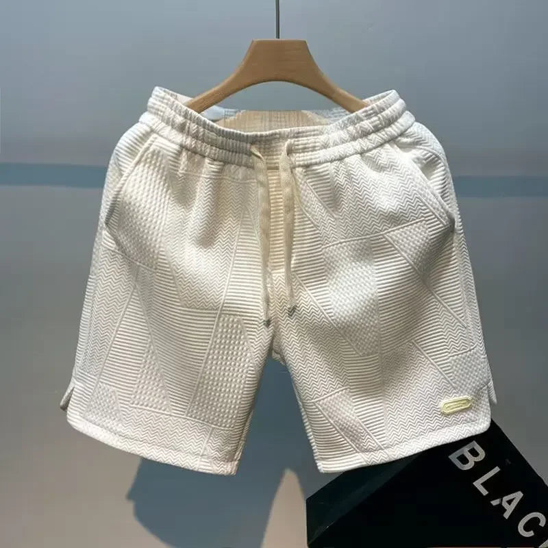 Herbst Herren Kurze Sporthose Kordel Basketball Shorts für Fitnessstudio und Freizeit-4