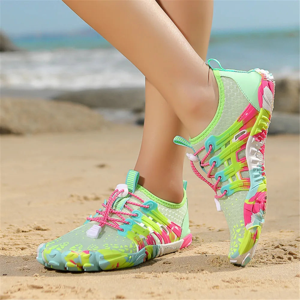 Orthopädische Wasserschuhe Damen für Strand und Wasseraktivitäten, Rutschfeste Aquaschuhe für Komfort und Stabilität-5