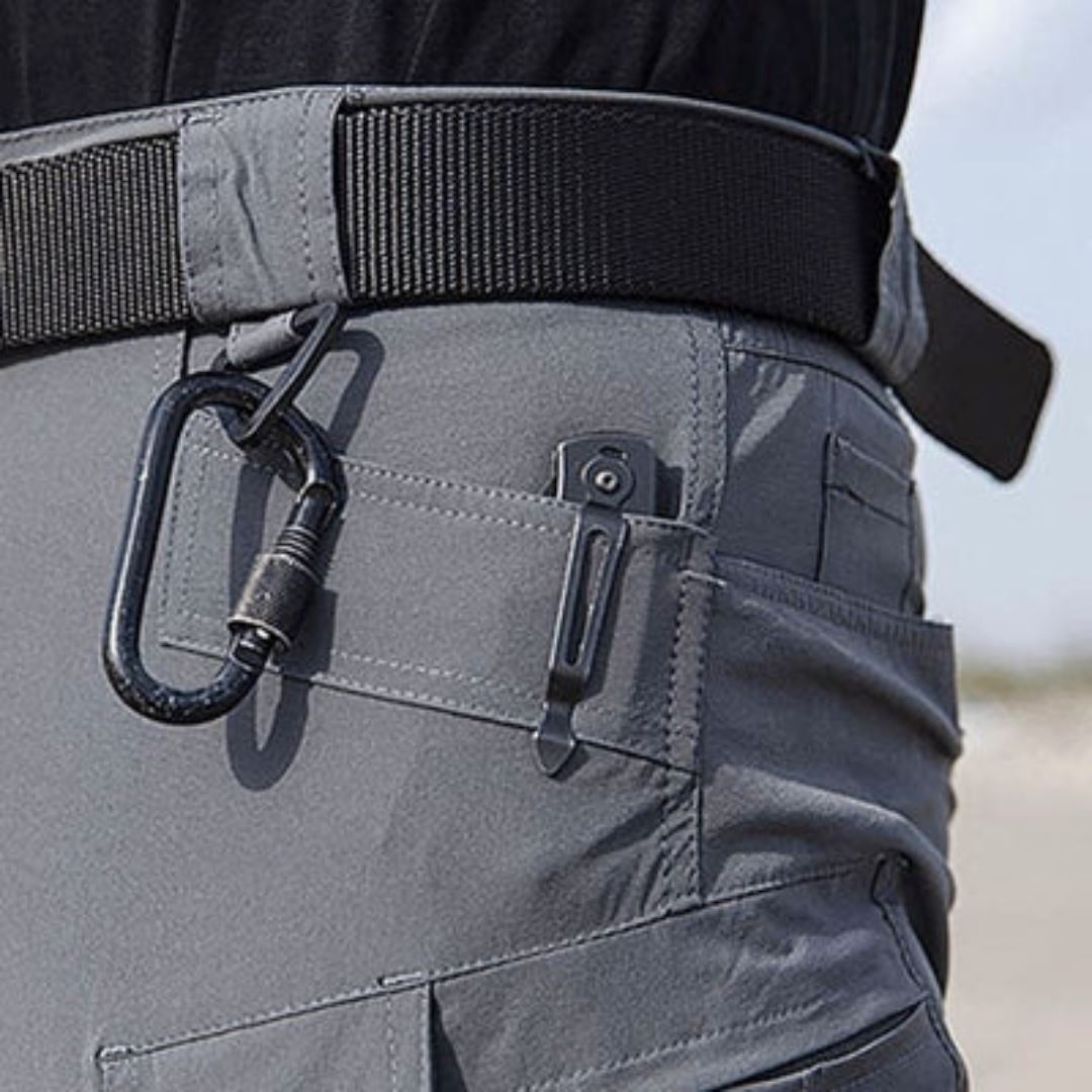 Herren Cargo Shorts Mit 7 Taschen Aus Leichtem, Wasserabweisendem Material Für Outdoor-Abenteuer-5
