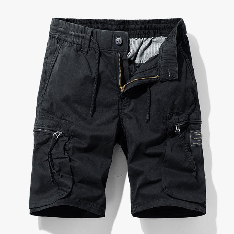 Variant image for Herren Cargo Shorts Aus Baumwoll-Elasthan-Mischung Für Outdoor-Abenteuer - Bequeme Kurze Hosen Herren-8
