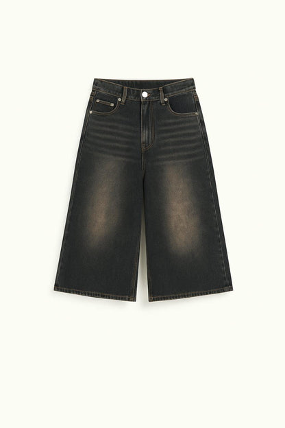 Übergroße Bermuda-Jorts für Männer, Baggy-Stil, 100% Baumwolle, Urban Style, Komfort und Trendbewusstsein-1