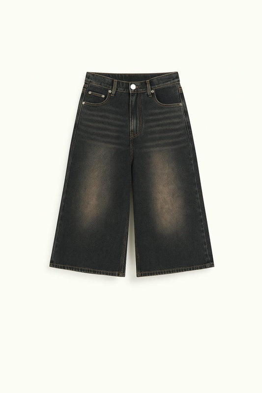 Übergroße Bermuda-Jorts für Männer, Baggy-Stil, 100% Baumwolle, Urban Style, Komfort und Trendbewusstsein-1