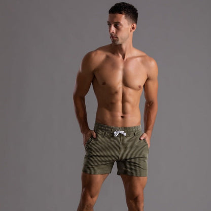 Super-Stretch-Trainings-Shorts Für Männer, Flexible Fitness-Shorts Aus Umweltfreundlichem Stoff-6