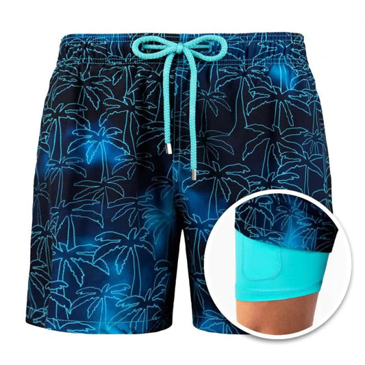 Stylische Badebekleidung für Männer Mit Modernem Schnitt Und Praktischen Taschen Für Strand Und Pool-1
