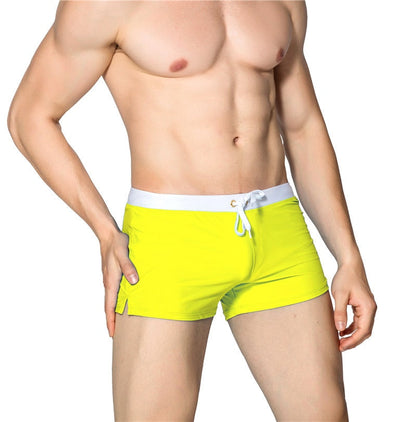 Variant image for Herren Badehose Schwimmshorts Schnelltrocknend Mit Verstellbarem Bund Und Seitentasche Für Wassersport-33