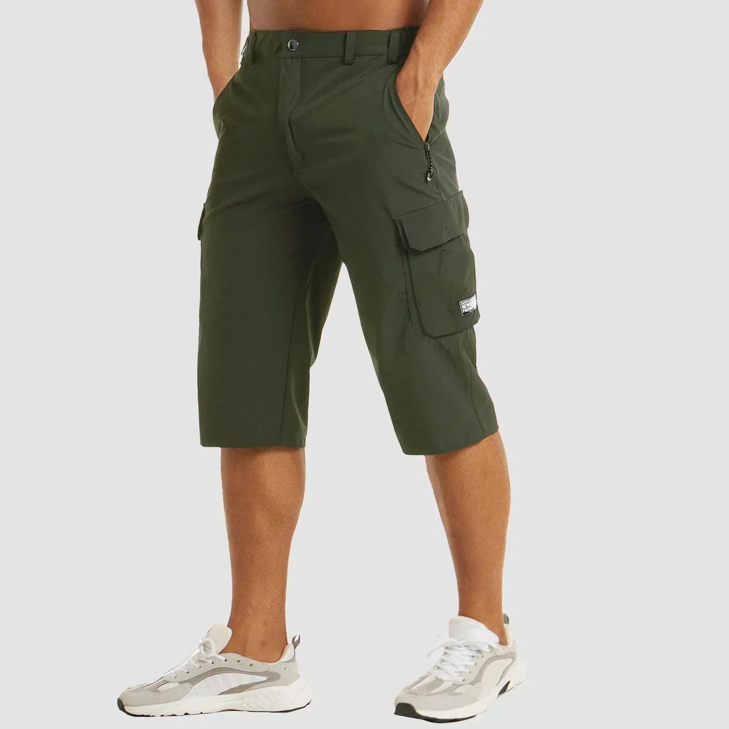 Variant image for Schnell Trocknende Herren-Frachtshorts Mit Mehreren Taschen Für Den Outdoor-Einsatz-26