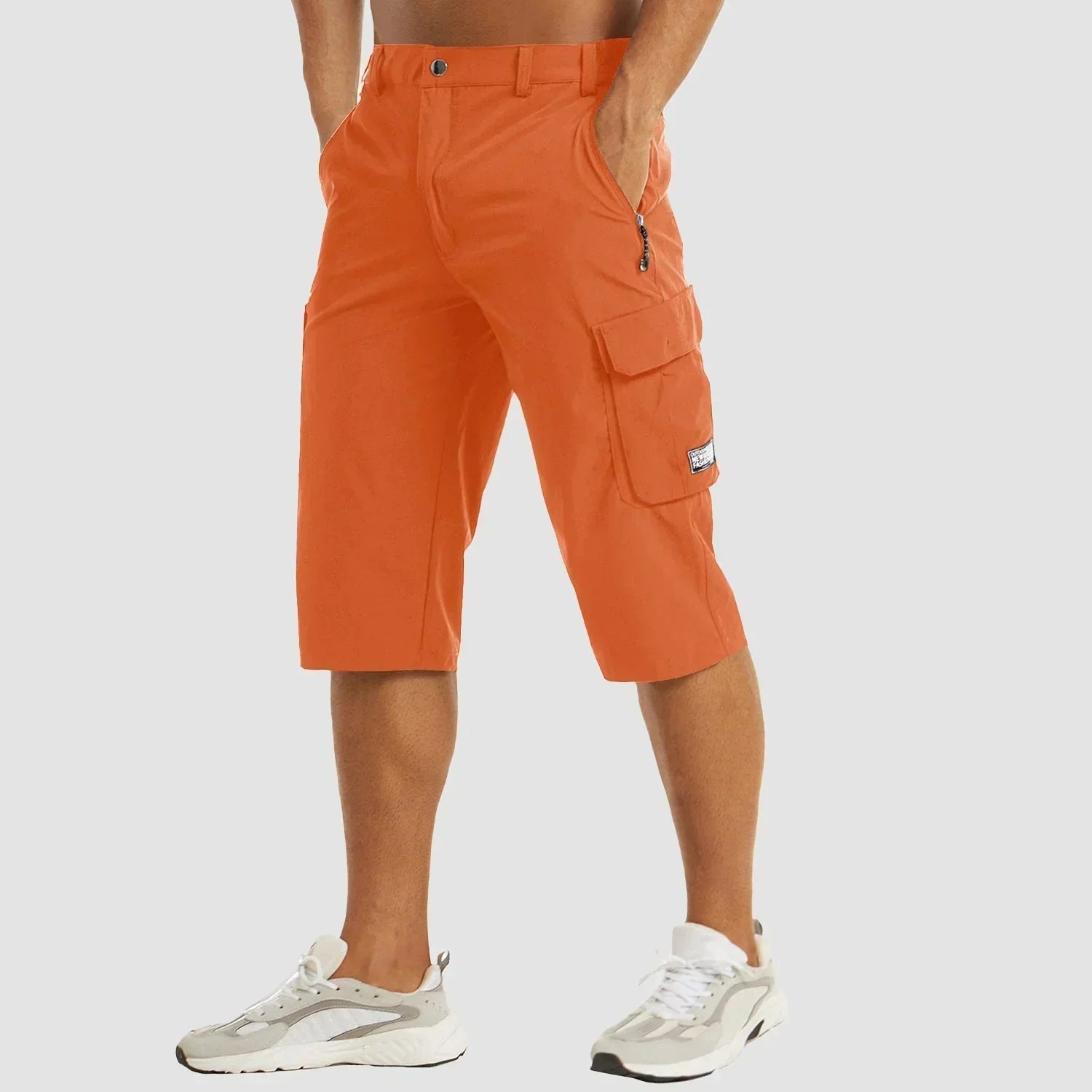 Variant image for Schnell Trocknende Herren-Frachtshorts Mit Mehreren Taschen Für Den Outdoor-Einsatz-41
