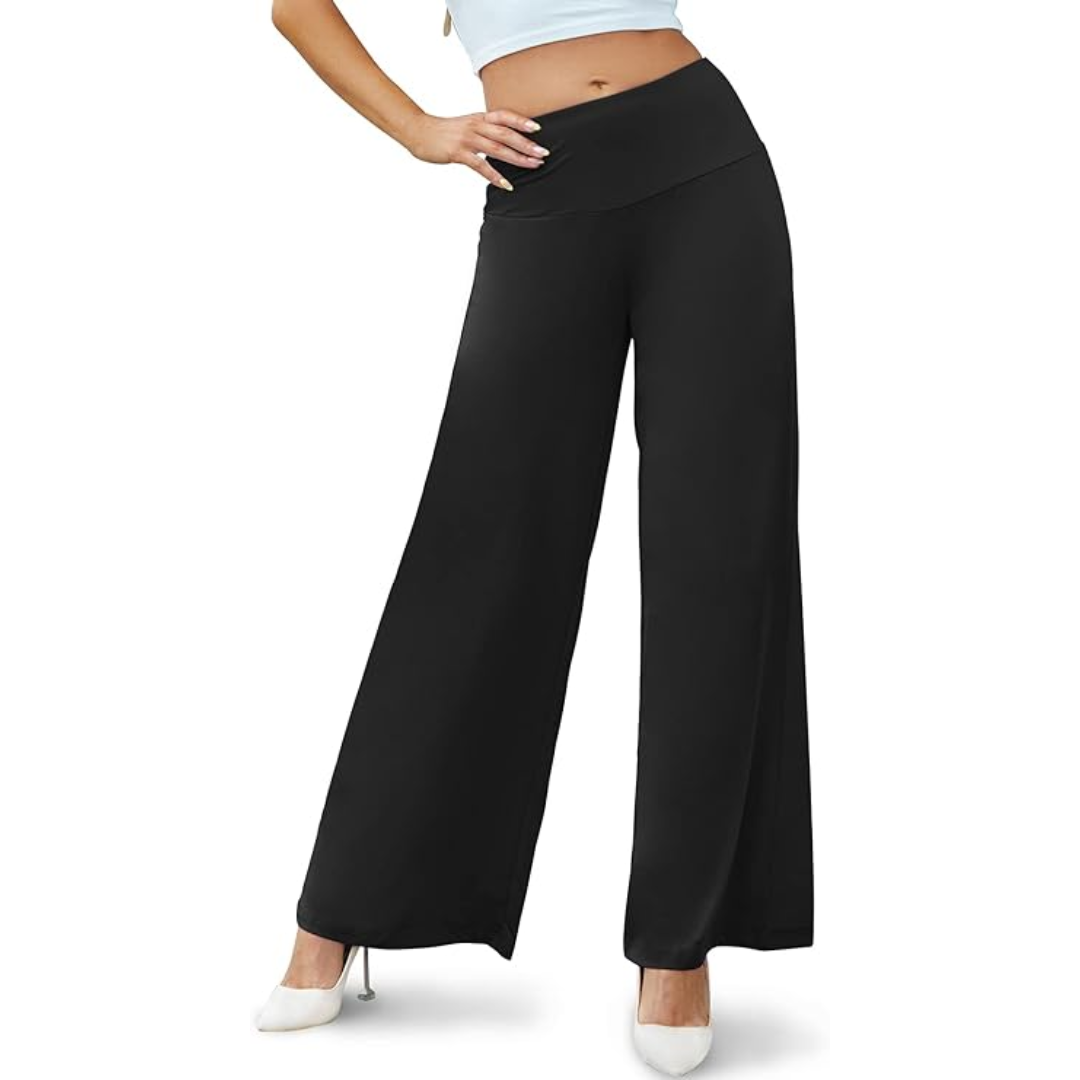 Variant image for Hohe Hose mit Hoher Taille für Frauen - Bequeme Stretch-Hosen für Freizeit und Eleganz-43
