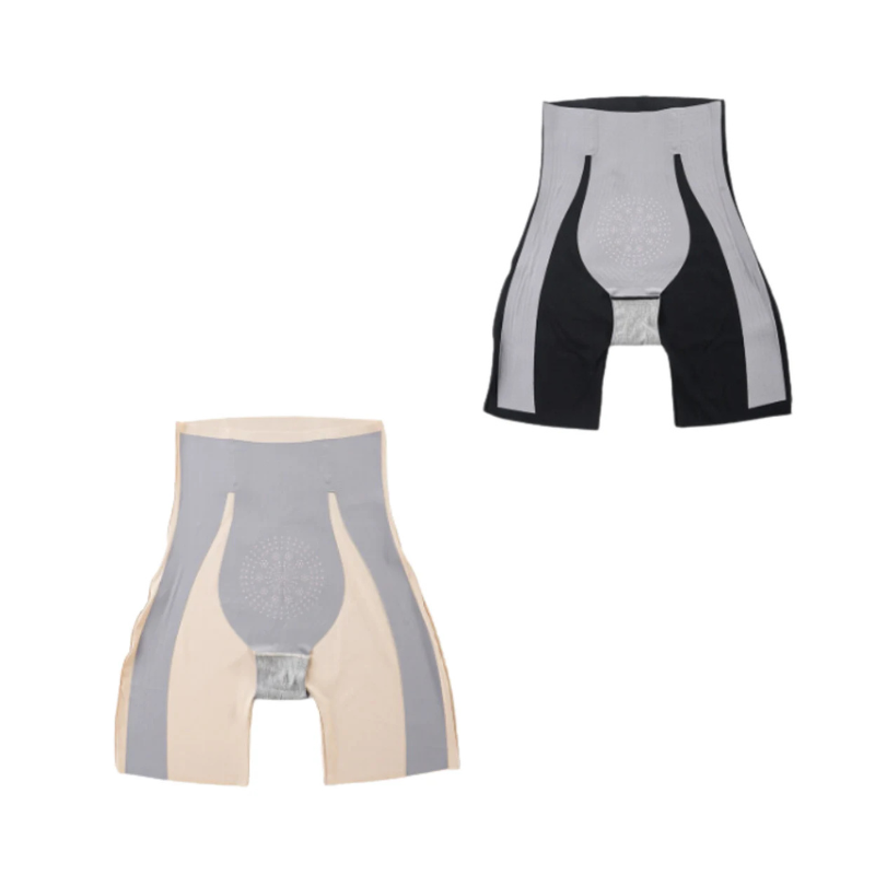 Variant image for Hohe Taille Shapewear Shorts Für Frauen, Atmungsaktive Kompressionsshorts, Größen M-2XL-9