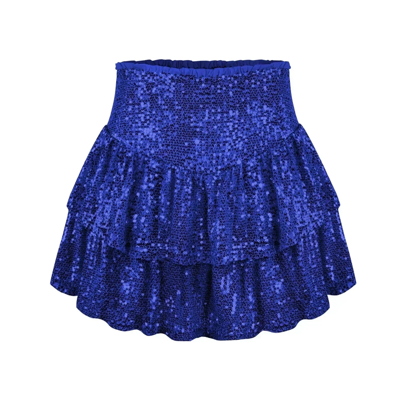 Variant image for Flatternder Paillettenrock - Elegante Partykleidung Mit Komfortablem Innenfutter-25
